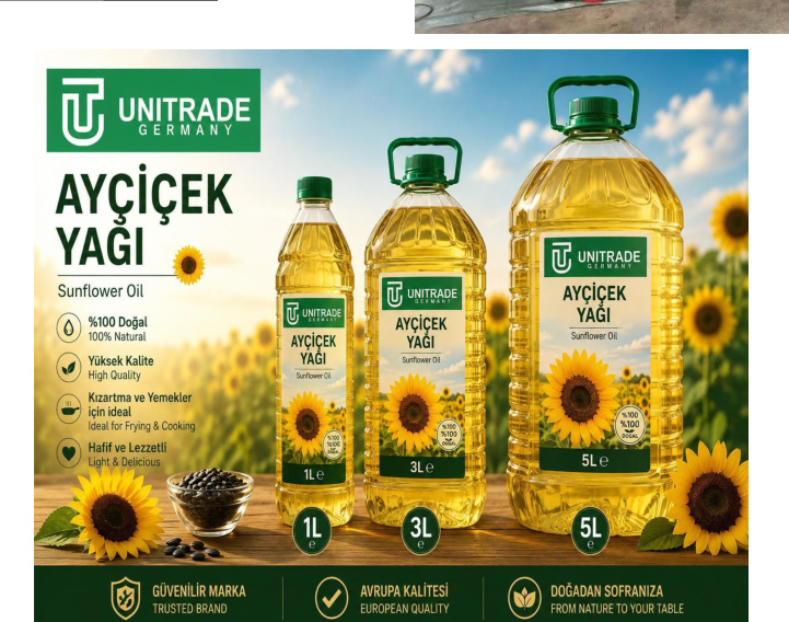 Ayçiçek yağı ürünleri